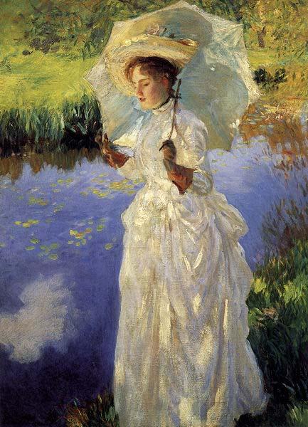 John Singer Sargent Morning Walk by John Singer Sargent oil painting picture